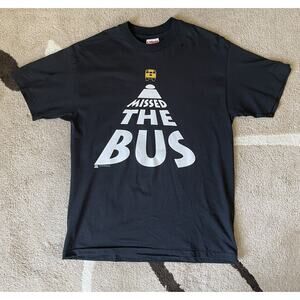 Vintage Kriss Kross Missed the Bus Single Stitch Shirt Size Large 1992 RARE RAP